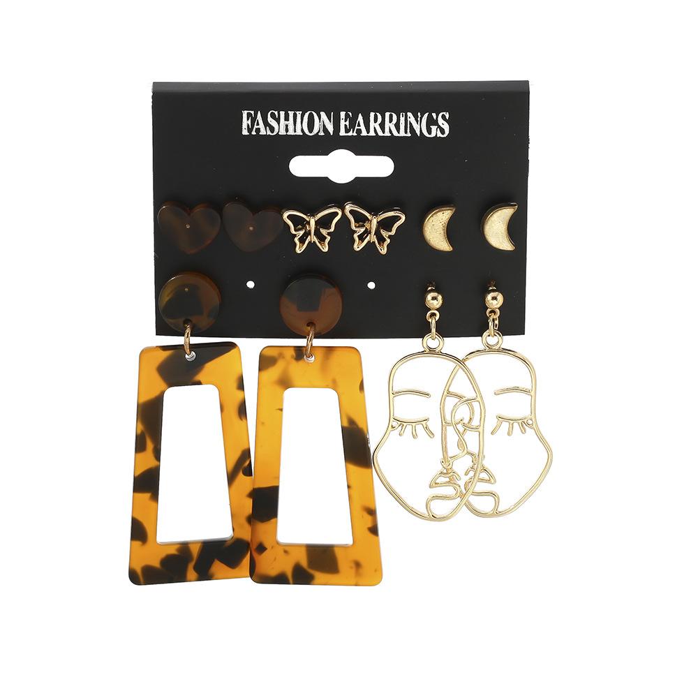 

Acrylic Geometric Fashionable Earrings Womens Jewelry Perfect For Celebrations