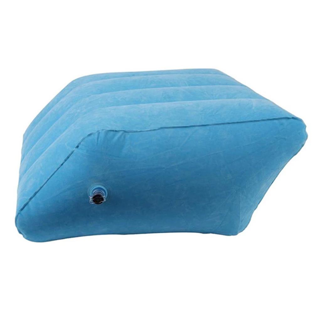 1pcs Inflatable Elevation Wedge Memory Foam Leg Foot Raiser Pillow Support Cushion Massage Support Body Pillow for pregnant