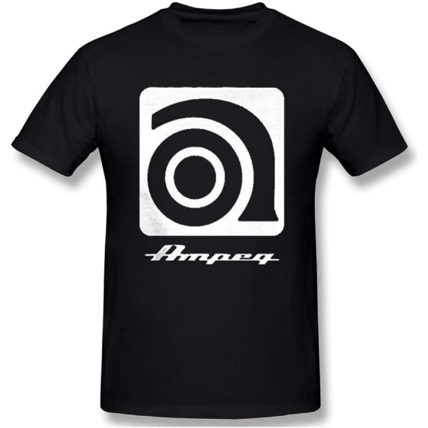 

Crewneck BlackTshirt Ampeg Tshirt for Men Amp T-Shirts Short Sleeve Top Tee XXXXXL різнокольоровий