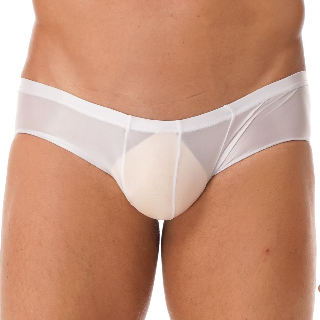 Mens Low Rise Briefs Solid Color Elastic Waistband Underwear Swimwear Lightweight Stretch Comfort Daily Wear