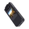 Action Camera 4K HD Portable 1.3in Screen 180 Degree Rotatable with Back Clamp for Cycling Sport WiFi Transmit