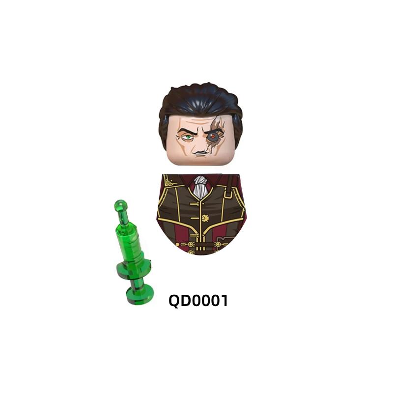 DT8906 Princess Cartoon Anime Series ZEL LIN Bricks Action Figure Model Bricks DIY Assembly Toys Building Blocks Model Gifts