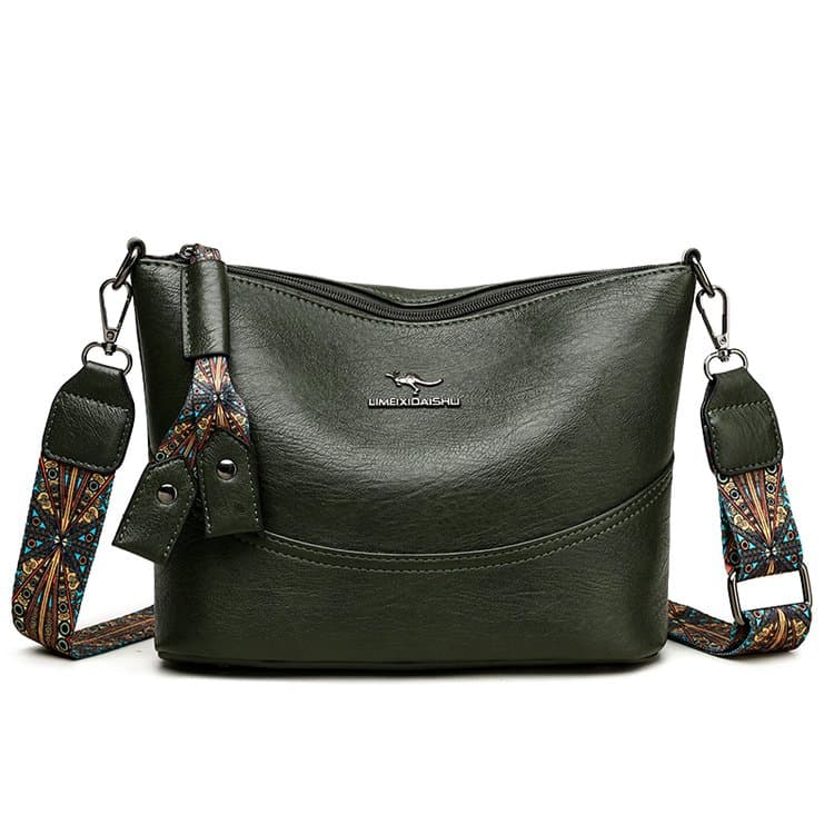 New Women's Simple and Versatile Shoulder Bag Retro Messenger Bag