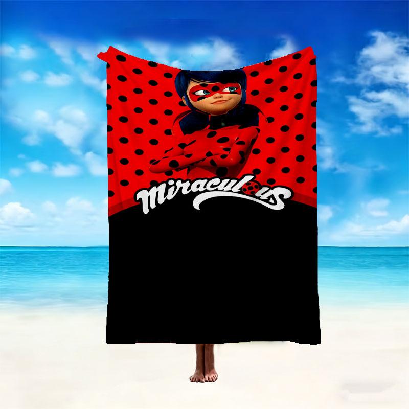 1 pezzo Coperta Morbida Stampata per la Casa, Coperta Coccinella per Letto e Divano, Regalo Speciale per la Famiglia