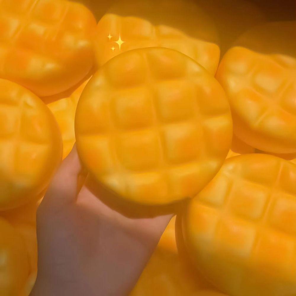 Slow Rebound Bread Squeeze Toy Double-Sided Sensory Fidget Toy  Gift For Kids