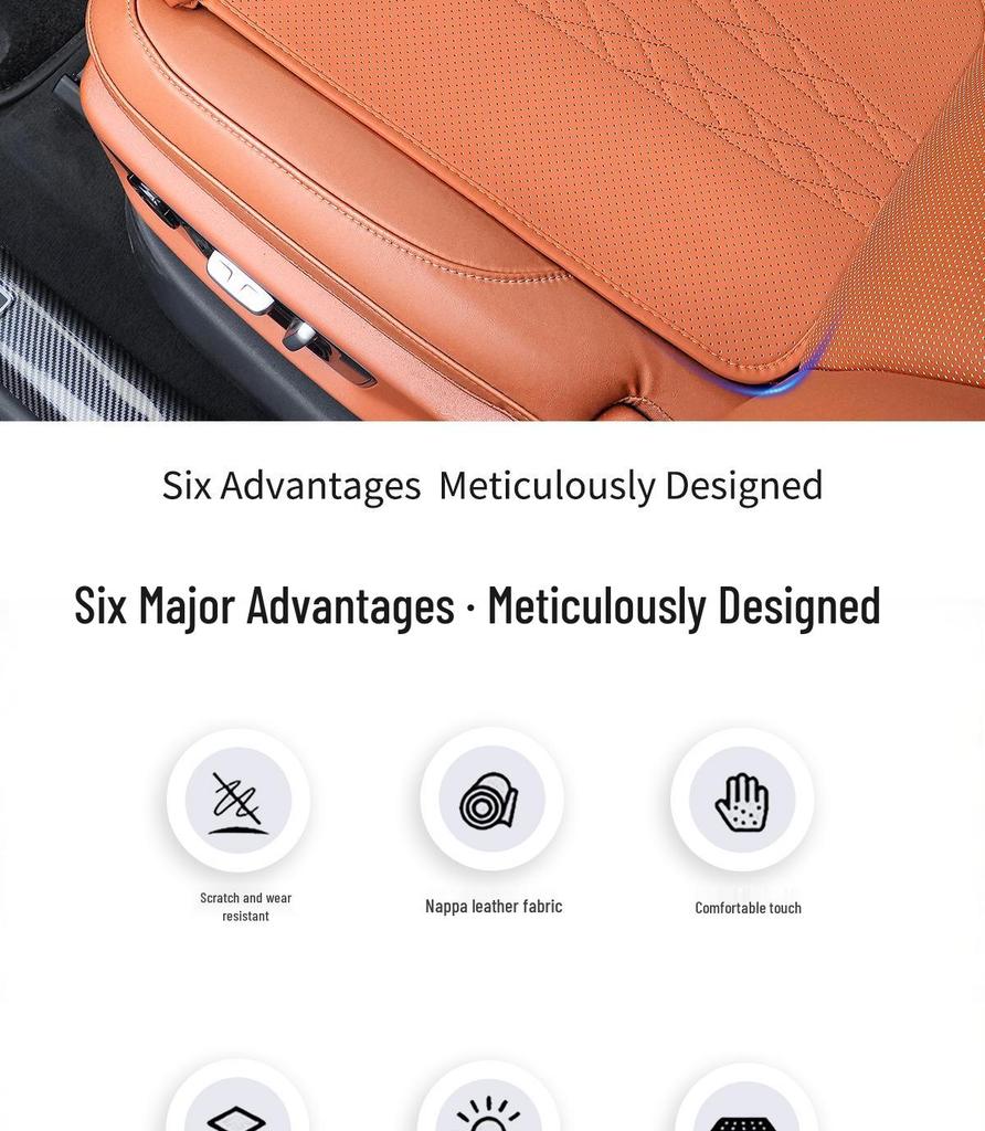 Universal Car Leg Rest Cushion with Extended Support for All Seasons