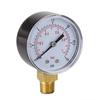 Low Pressure Gauge for Fuel Air Hydraulic 50mm 0/15 PSI 0/1 Bar 1/4 BSPT