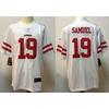 Camiseta de Manga Corta para Hombre de la NFL San Francisco 49ers Bordada Ropa del Equipo Ropa para Aficionados Equipación Deportiva