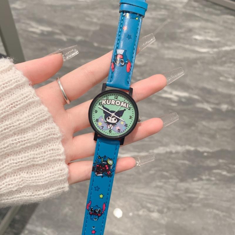High-Value Animation Cartoon Children Cute Boy Girl Belt Quartz Watch Generation