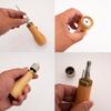 Leather Sewing Awls and Stitching Thread Set with Screwdriver, Leather Sewing Awls Hand Stitcher Leather Repair Tool