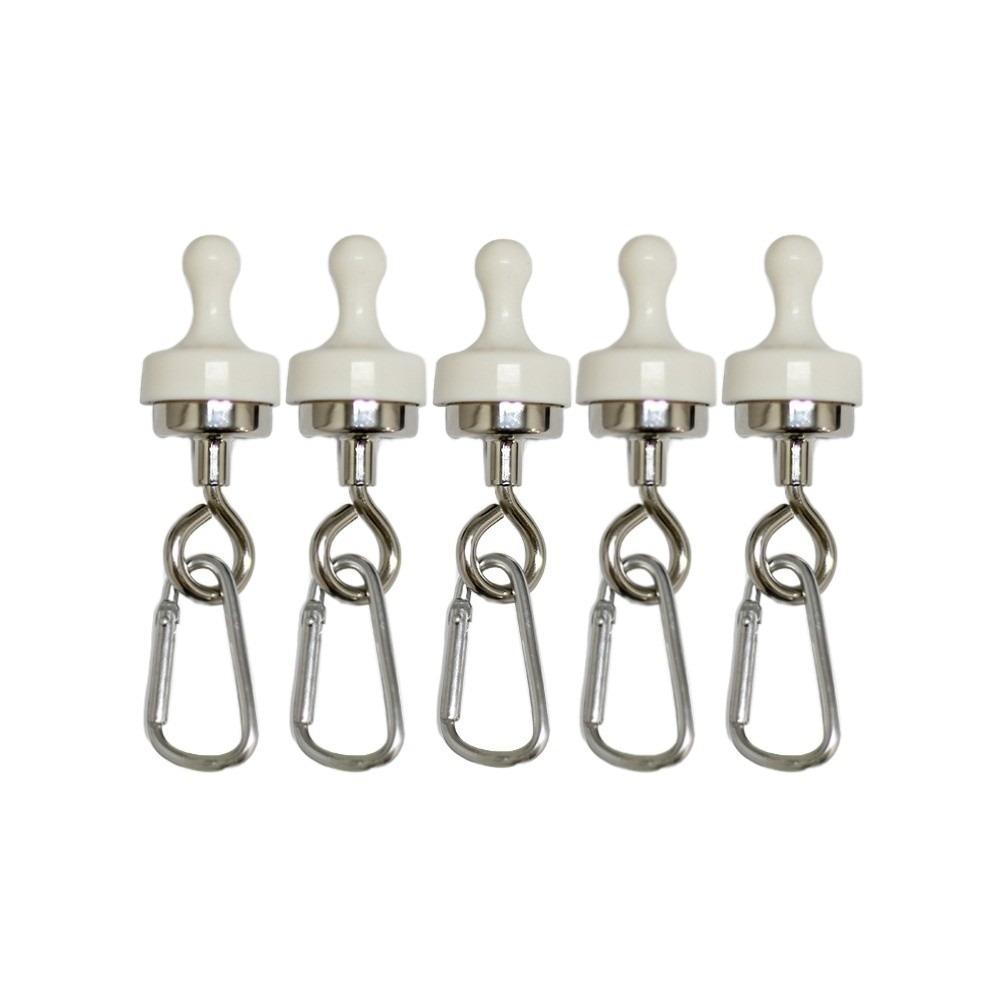 5pcs Reusable Camping Lights Hook Fasteners Tent Hanging Light Clip  Outdoor Activities