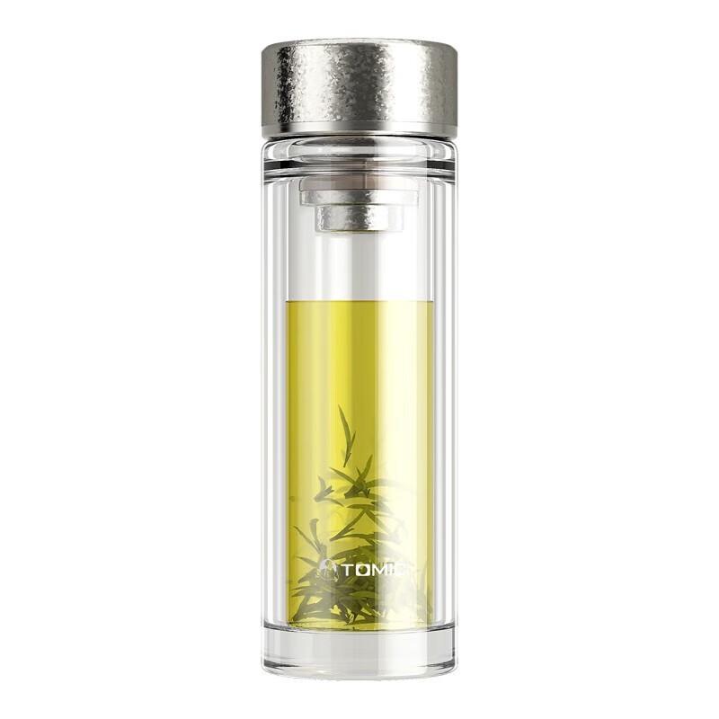 Temec Double-Layer Glass Tea Cup with Infuser