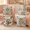 Retro Europeanstyle Floral Patterns Pillow Case Organic Short Plush Cushion Covers Breathable Washable WrinkleResistant