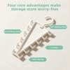 Rotatable V Shaped Hanger Space Saving Hat Rack New Multi Hook Organizer
