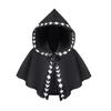 Halloween Medieval Printed Hooded Cloak Stage Cosplay Character Performance Costume Hooded Cloak.