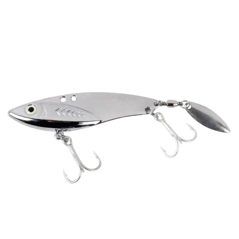 

BURLE 5g-30g Freshwater Saltwater Long Cast VIB Lure Zinc Alloy Metal Fishing VIB Bait Portable Bait Fishing Supplies 5g