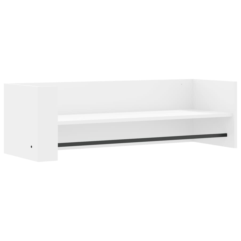 Wall Shelf White 100 x 35 x 30.5 cm Particleboard