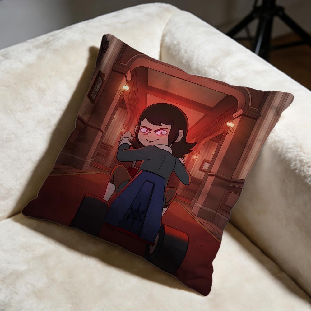 

Hot Hhaunted Hoteling Cushion Cover Soft Decorative Pillow Case Suitable for Bedroom Sofa Car Travel Use 30X30cm