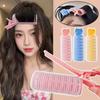 2Pc Bang Curling Iron Lazy Hair Roller Fluffy Styling Clips Air Overnight Curling Heatless Curler DIY Hair Styling Accessories