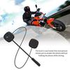 MH04 5.0 Speakers Handsfree Motorcycle Helmet Bluetooth Headset Stereo Music Call Earphone