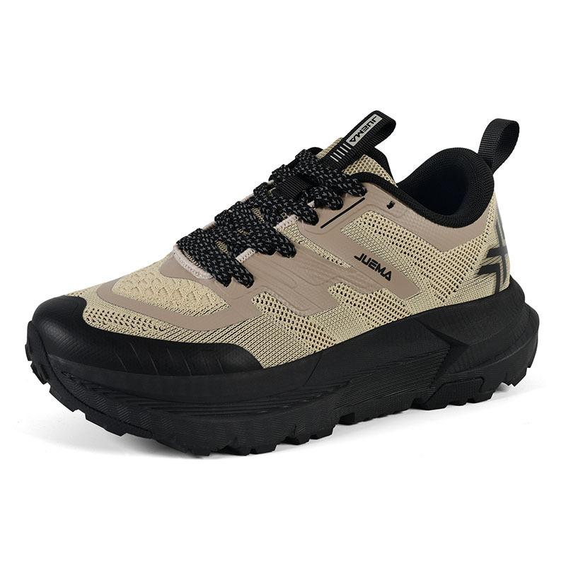 2025 spring outdoor hiking shoes comfortable cushioning wear-resistant hiking shoes men's shoes sports and leisure running shoes