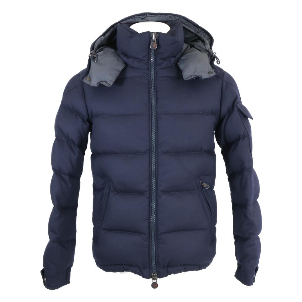 MONCLER Montgenevre down jacket Jacket 0 NavyUsed