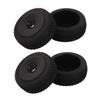 4pcs RC Rubber Tires Strong Grip High Abrasion Resistance Flexible 17mm Wheels for