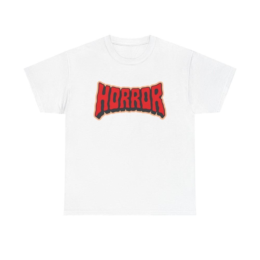 Horror Graphic TShirt Unisex Heavy Cotton Tee Gift NEW Unisex T-Shirt XL