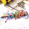 Flexible Bendy Pencil,35 PCS Flexible Soft Pencil Colorful Stripe Soft Pencils with Eraser As Gift for Students or Children