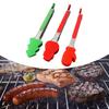 3Pcs Christmas Food Tongs Multipurpose Silicone Clips for Buffet Salad Steak