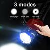 81111111LM Powerful LED Headlamp Bright Type-C Rechargeable 1*18611 Head Flashlight Camping Searching Hunting Fishing Lantern