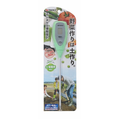 Takagi Digital Soil Acidity Meter 48mm X 275mm X 28mm