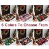 Christmas Door Mat Red Santa Claus Outdoor and indoor Gingerbread Man Carpet New Year 2026 Merry Christmas Home Decor Foot Mat