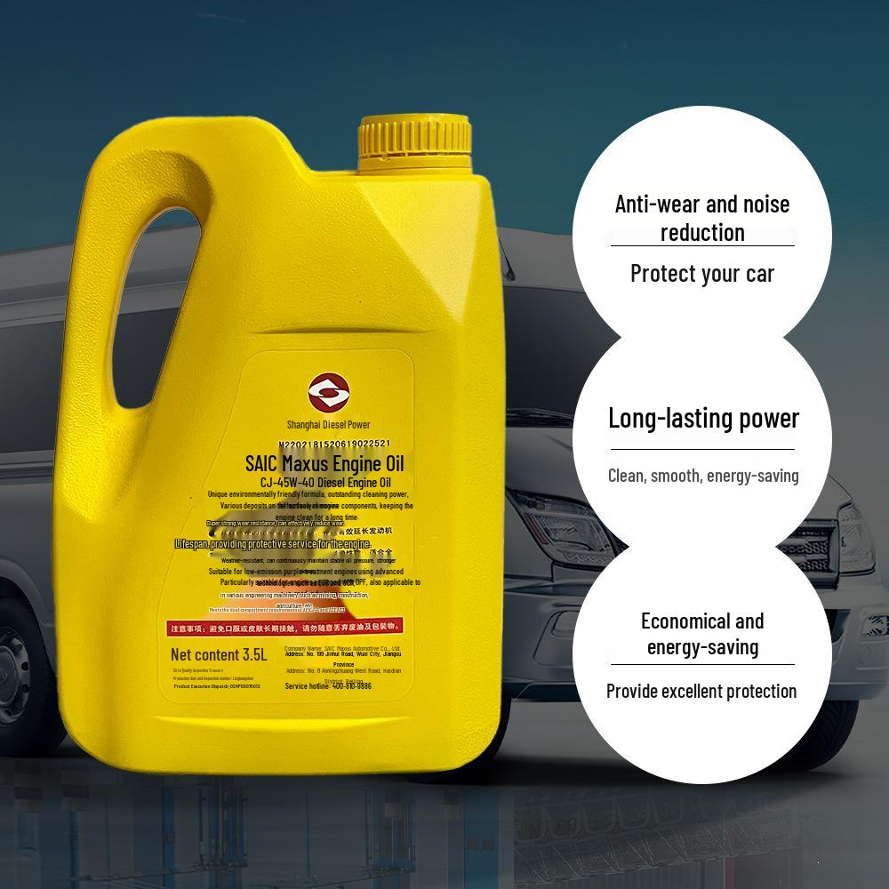 SAIC MAXUS V80 T60 Engine Oil for Diesel Maintenance