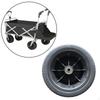 Garden Cart Replacement with Heavy Duty Wheelbarrow Solid Tire Accessory