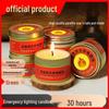 Emergency High-Grade Smokeless Odorless Candle for Power Outages – Windproof, Waterproof for Outdoor Camping
