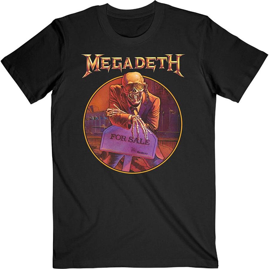Megadeth - Peace Sells-Tracklist Back Print - Black t-shirt XXL