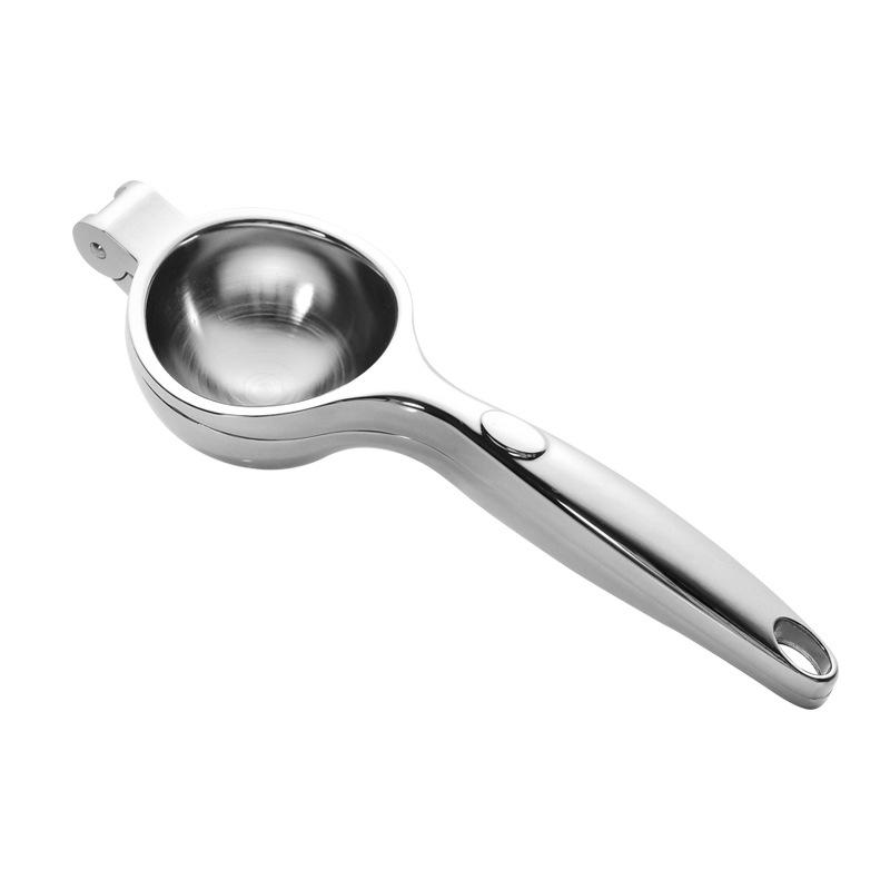 Lemon & Orange Metal Manual Juicer - Freshly Squeezed Fruit Press