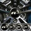 2026 Fierbinte Pentru VOLKSWAGEN VW 4 Bucăți 56/60/65mm Autocolante Capac Centru Roată Mașină Insignă Capac Butuc Pentru Volkswagen VW R Line GTI Golf 5 6 S