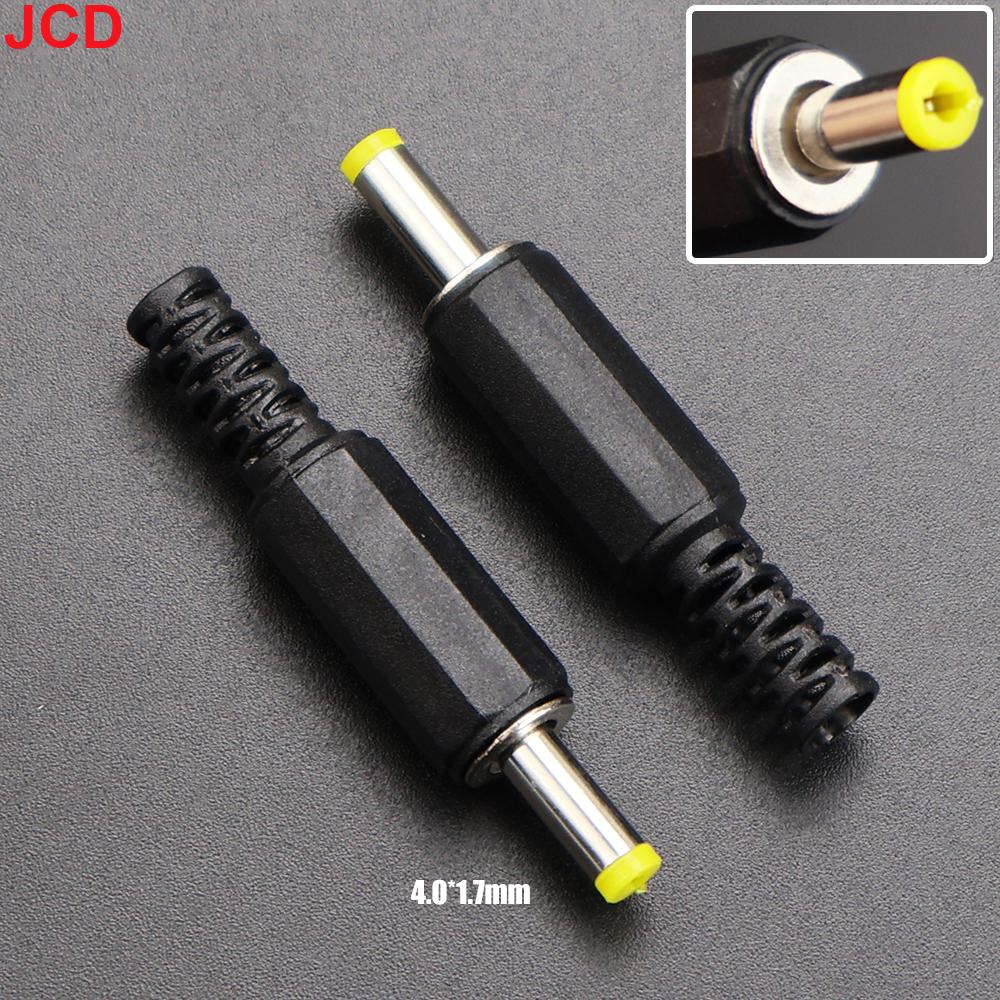 JCD 5/10pcs DC Power Plug 2.5x0.7mm 3.5x1.35m 5.5x2.1mm 5.5x2.5mm DC Connector Male Adapter Charging Solder Plug Jack