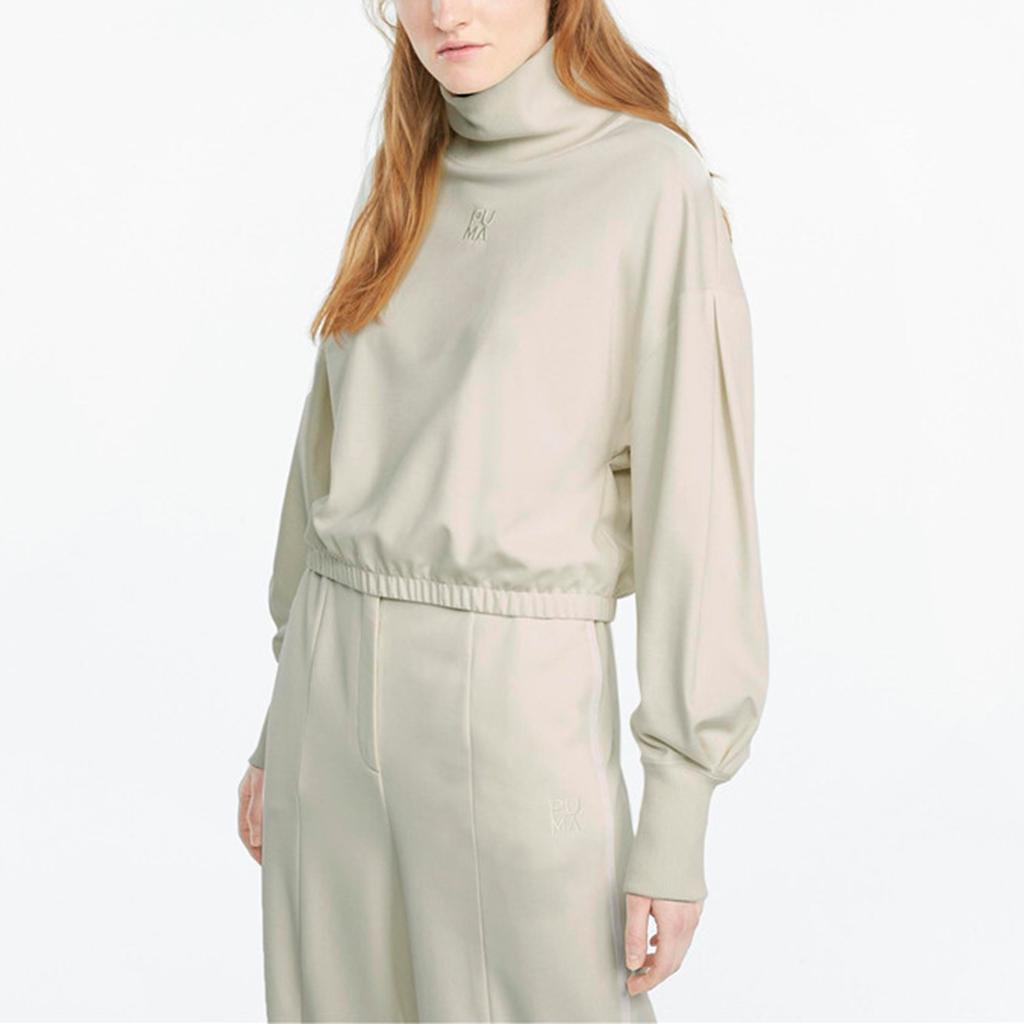PUMA Sweatshirt Women's Ivory White 531926-73