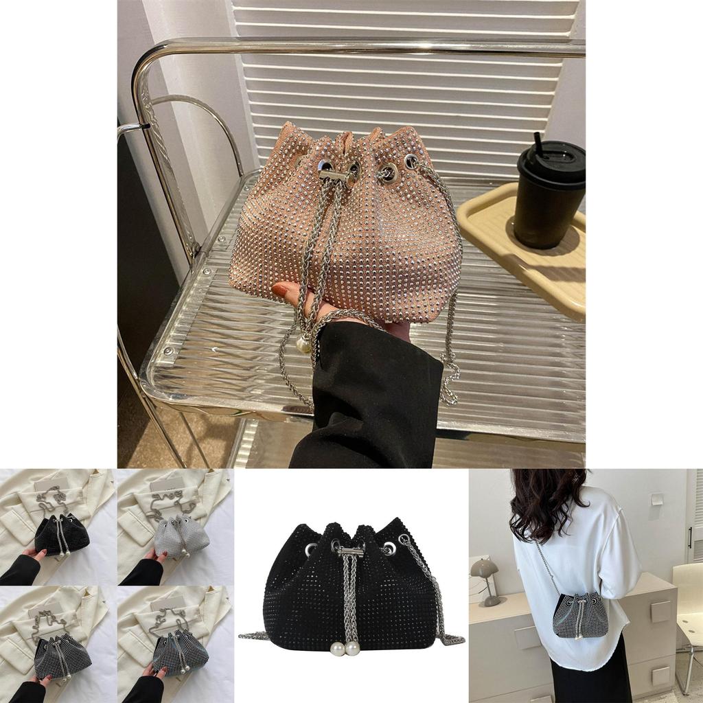 Trendy Bucket Bag Fashionable Chain Shoulder Bag For Women In Stylish Colors