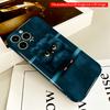 2DFlat Fluffy Blue Owl with Big Eyes All inclusive film hard iPhone case, compatible with iPhone 18 Pro Max 17 16 15 14 13 12 11