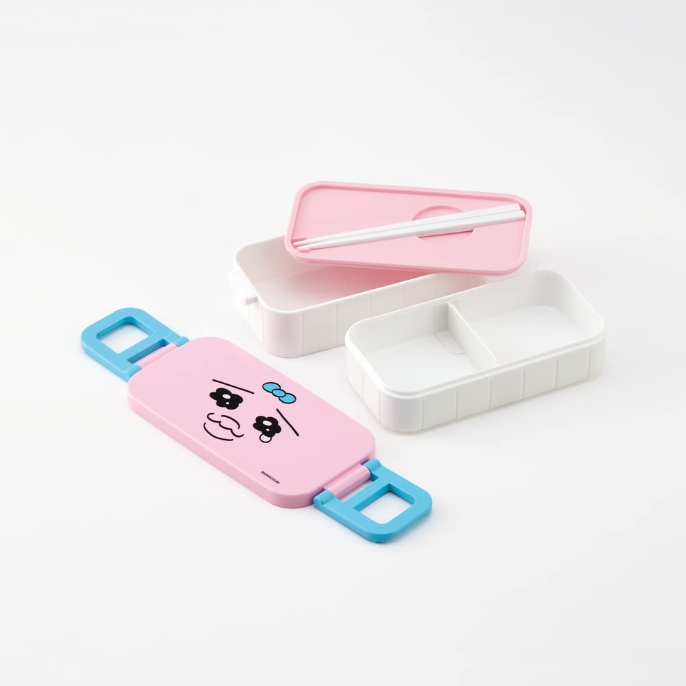 Skater Opanchusagi Lunch Box, 600ml, Antibacterial, Two-Tier, Women's, Made in Japan, YZW3AG-A