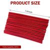 20PCS Car Vent Outlet Trim, Bendable Air Conditioner Vent Decoration Strip, Universal Auto Air Oulet Strips, for Most Vehicles (Red)