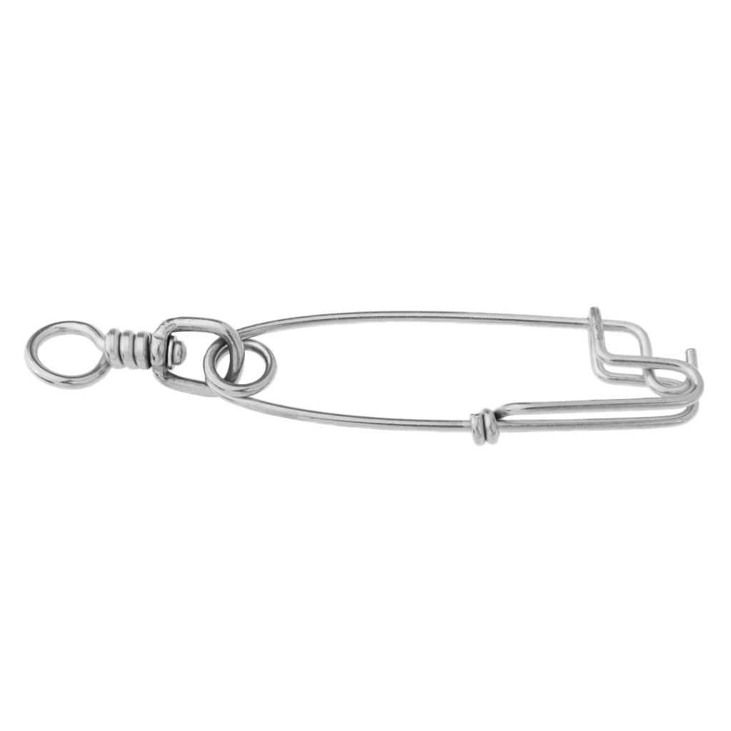 Long Line Clips Buy Fishing Rolling Swivel W/ Hooked Snap Long Line Clips Connetor ...