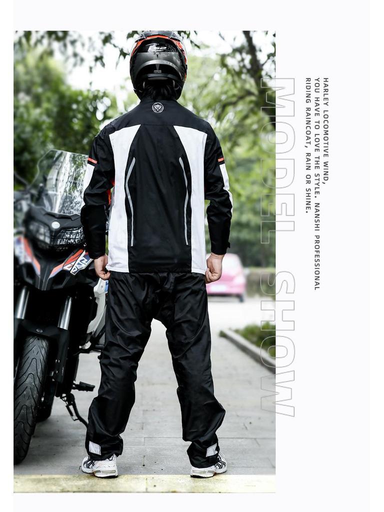 Blue Lion Stormproof Motorcycle Rain Suit: Waterproof Riding Jacket & Pants Set