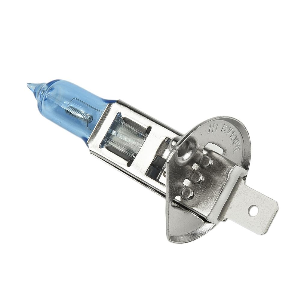 2pcs H1 12V 100W Car Headlights White 4300k Head Light Lamp Halogen Bulbs