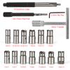 Auto Repair Tools Car Accessories Diesel Injector Seat Cutter Set Cleaner Tool