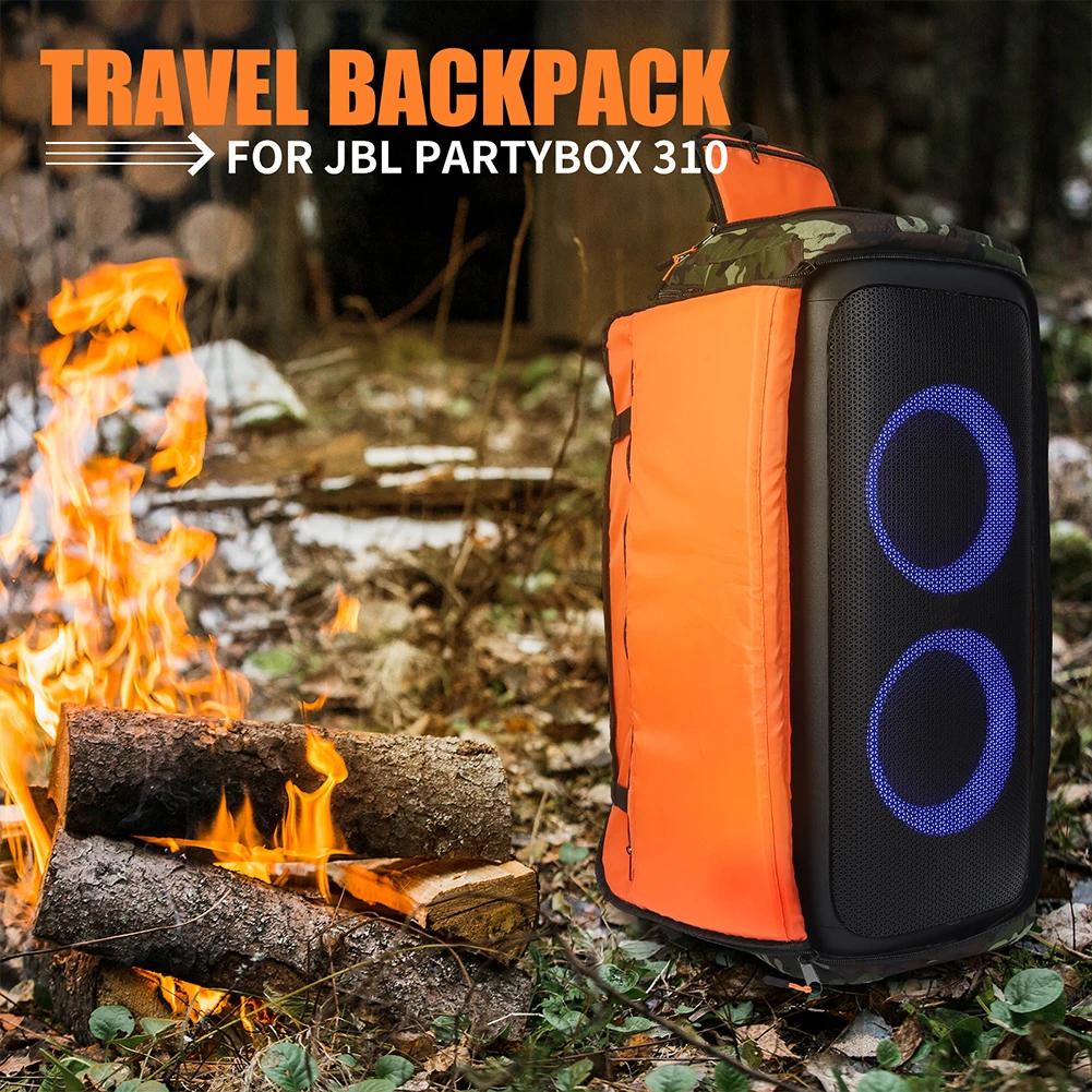 Speaker Storage Bag  for JBL Partybox 310/110 Waterproof Large Capacity Foldable Bluetooth Speaker Travel Carrying Case